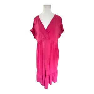 HEIMISH Women’s Pink Dress - Size 1X
